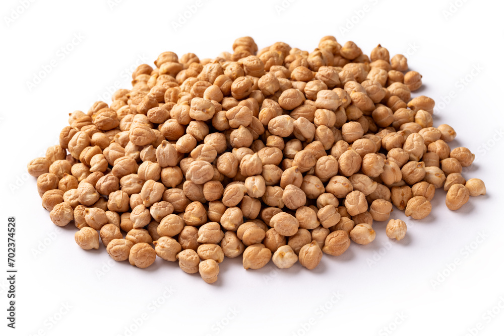 Ceci crudi, cibo biologico vegetariano Ceci crudi, cibo biologico vegetariano