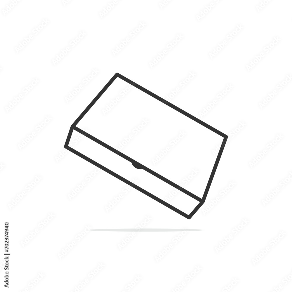 Cardboard Boxes side View vector illustration. Business and cargo object icon concept. Delivery cargo closed boxes vector design with shadow. Empty closed cardboard box icon design. Cardboard Boxes side View vector illustration. Business and cargo object icon concept. Delivery cargo closed boxes vector design with shadow. Empty closed cardboard box icon design.