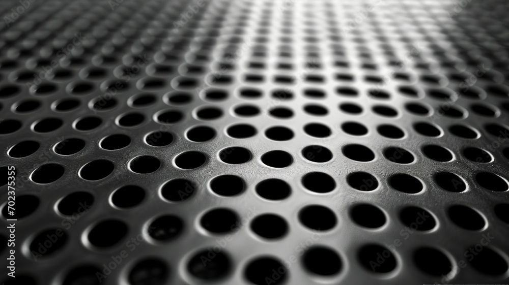 Sleek Steel Background: Black Desktop Wallpaper Theme
