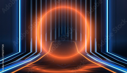 Abstract modern futuristic ...
