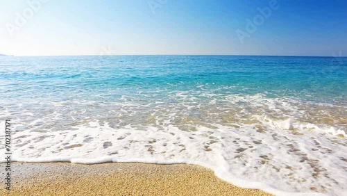 beautiful tropical sea and sandy beach

