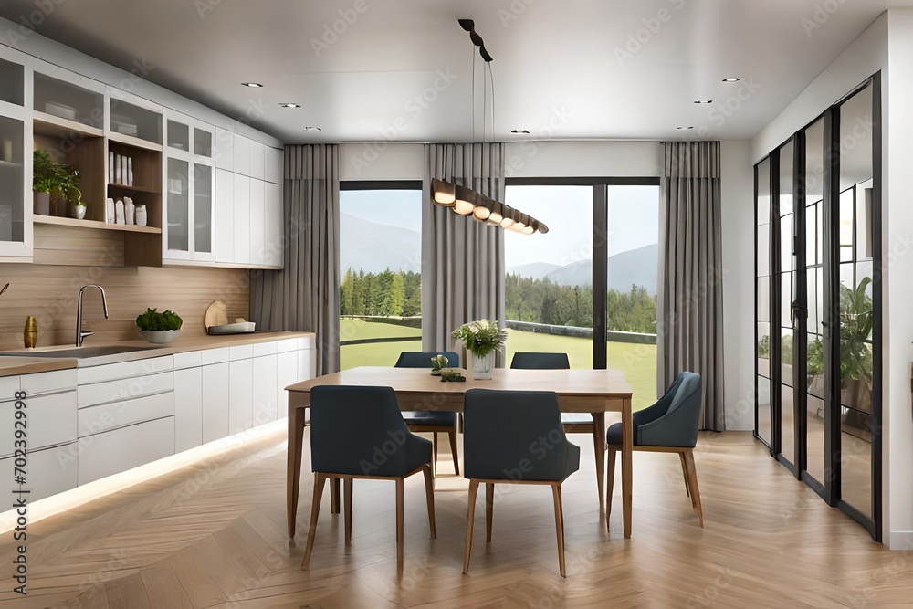 Fototapeta premium modern dining room