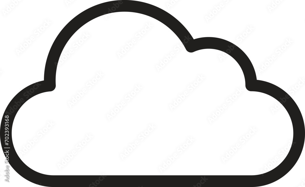 cloud icon vector cloud icon vector