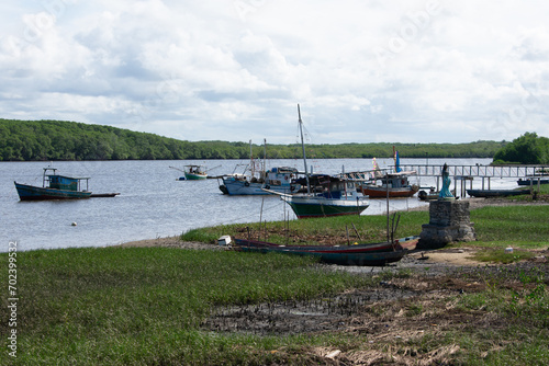 boats in the harbor