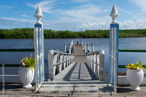 view from the pier