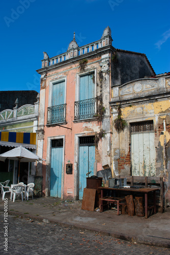 old abandoned building