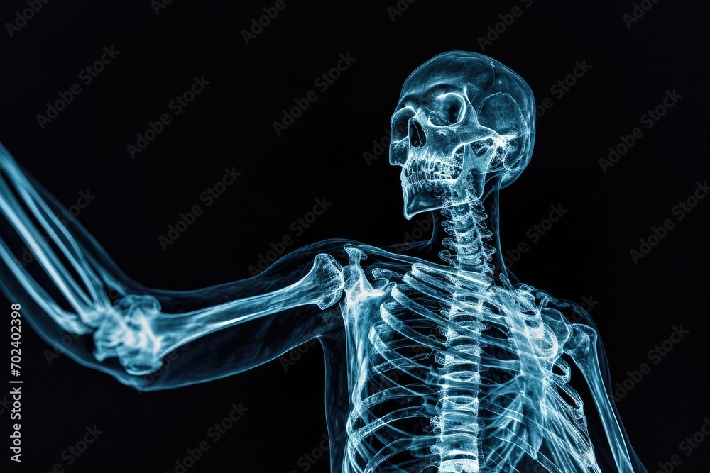 A haunting masterpiece depicting a luminescent skeleton, exuding an ethereal aura and captivating the viewer with its artistic prowess A haunting masterpiece depicting a luminescent skeleton, exuding an ethereal aura and captivating the viewer with its artistic prowess