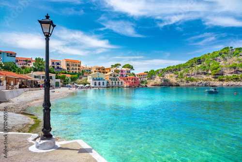 Assos village in Kefalonia, Greece