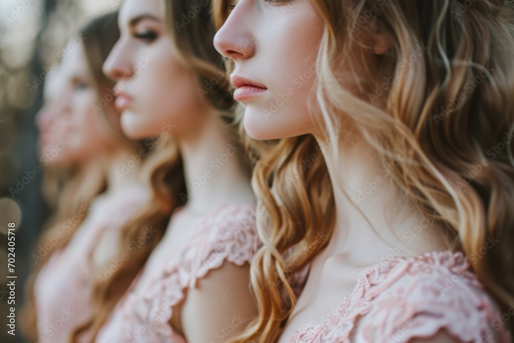 Pretty in Pink. Bridesmaid Dresses of All Styles in Lovely Pink Hues Pretty in Pink. Bridesmaid Dresses of All Styles in Lovely Pink Hues