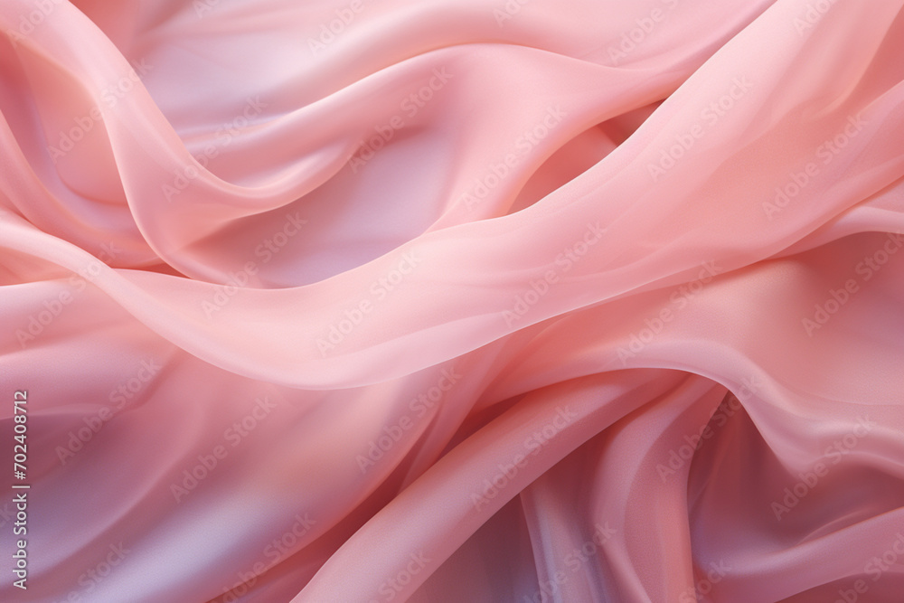 Serene Beauty of Transparent Silk Background Serene Beauty of Transparent Silk Background