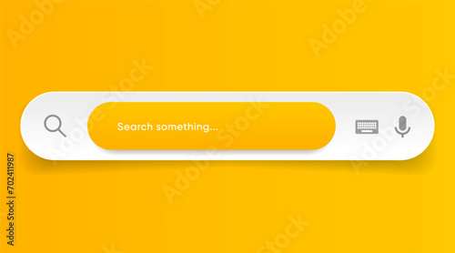 Search Bar with suggestions for UI UX design and web site. Search Address and navigation bar icon. Collection of search form templates for websites. Search engine web browser window template.