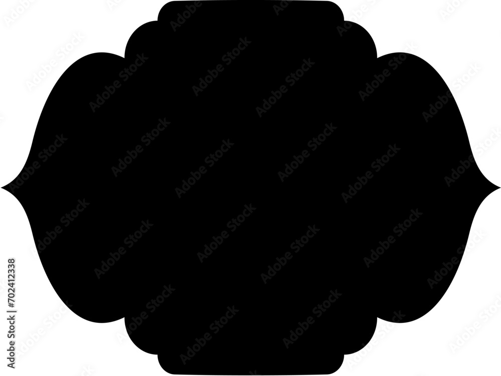 Islamic Frame Design Glyph Horizental Black Filled silhouettes Design pictogram symbol visual illustration Islamic Frame Design Glyph Horizental Black Filled silhouettes Design pictogram symbol visual illustration