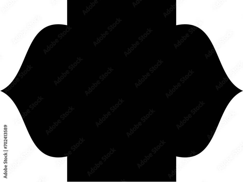 Islamic Frame Design Glyph Horizental Black Filled silhouettes Design pictogram symbol visual illustration Islamic Frame Design Glyph Horizental Black Filled silhouettes Design pictogram symbol visual illustration