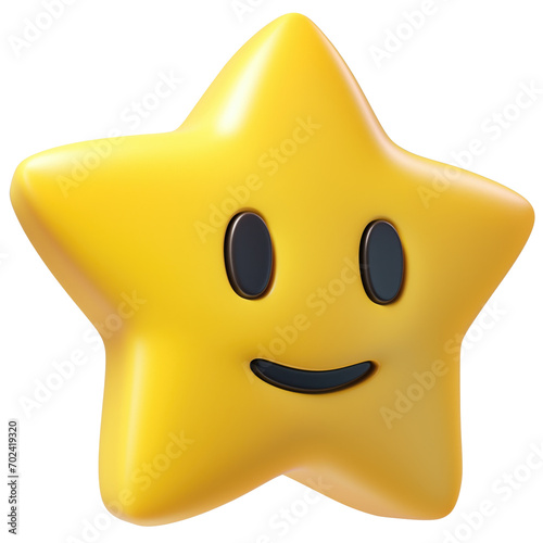yellow smiley isolated