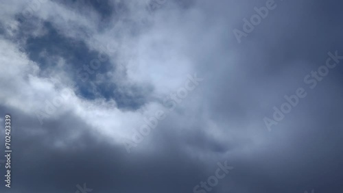 The sun does not give up when the dark sky tries to overshadow it