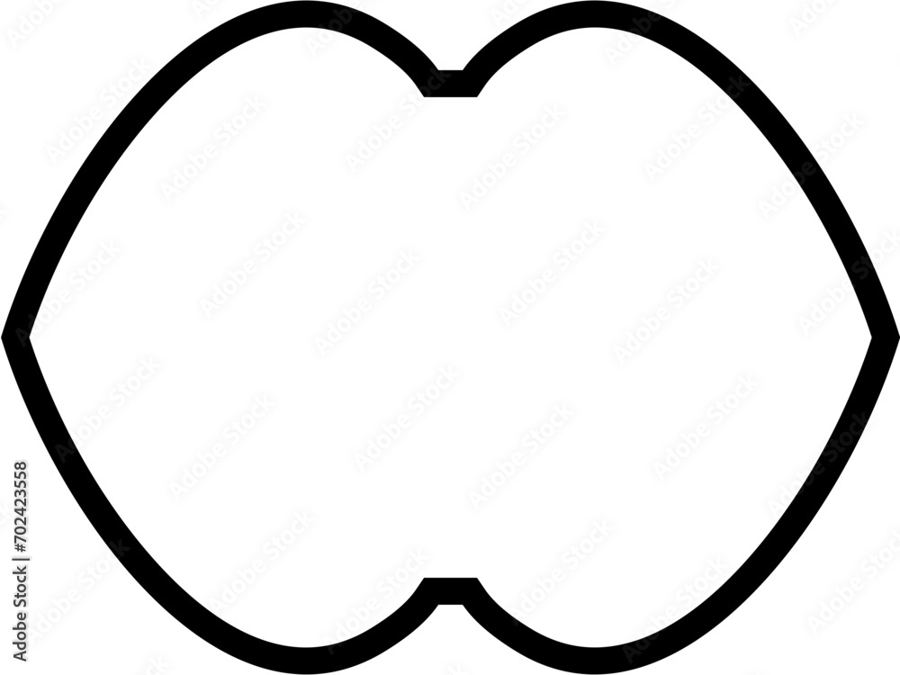 Islamic Frame Design Bold Line Black Stroke silhouettes Design pictogram symbol visual illustration