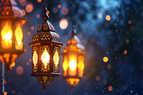 ramadan Kareem, Ramadan crescent moon, Eid Mubarak Islamic festival social media banner and Eid Mubarak Post Template, islam