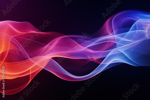 Background of abstract colorful smoke