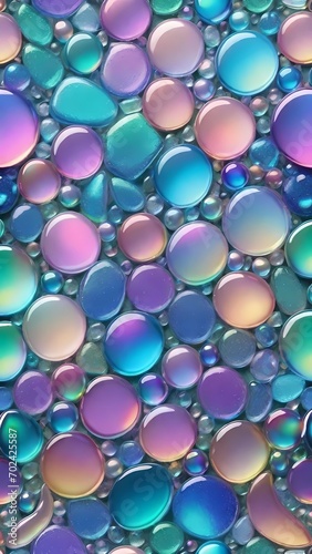 background of colorful bubbles