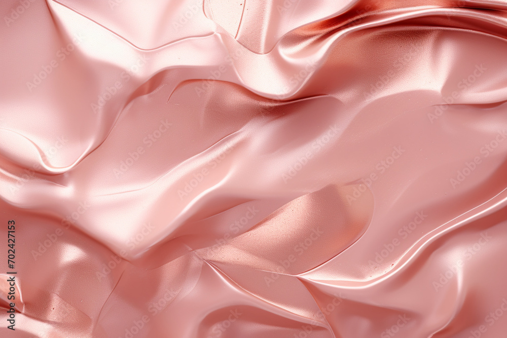 Fototapeta premium A Minimalistic Abstract Texture of Rose Gold Pain