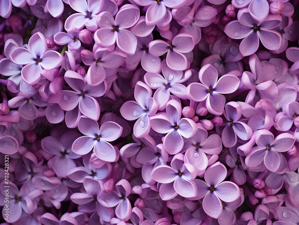 Close up purple lilac flowers, floral background Close up purple lilac flowers, floral background