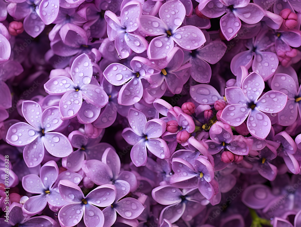 Close up purple lilac flowers, floral background Close up purple lilac flowers, floral background