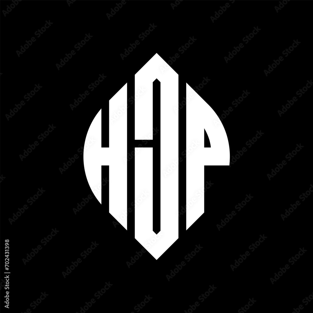 HJP circle letter logo design with circle and ellipse shape. HJP ellipse letters with typographic style. The three initials form a circle logo. HJP circle emblem abstract monogram letter mark vector. HJP circle letter logo design with circle and ellipse shape. HJP ellipse letters with typographic style. The three initials form a circle logo. HJP circle emblem abstract monogram letter mark vector.