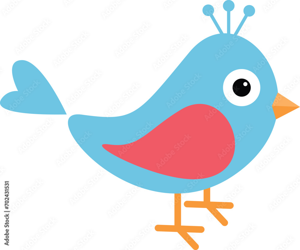 cute cartoon bird vector cute cartoon bird vector