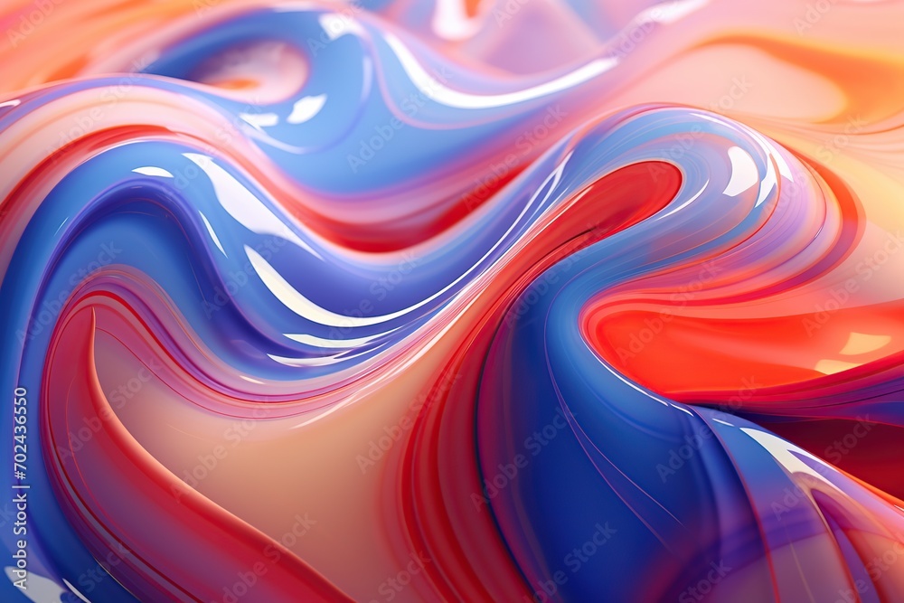 Obraz premium 3d rendering fluid liquid background