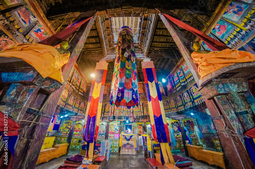 Tiksi Monastery Prayer Hall, Tibetan Buddhism