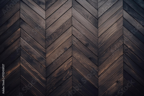 Parquet floor background. Hardwood flooring texture. Created with generative AI.