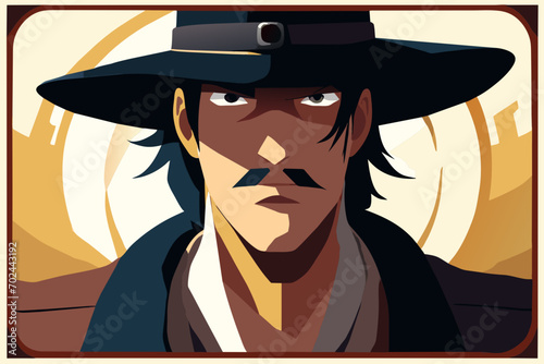 Wanted poster with a reward. vektor illustation