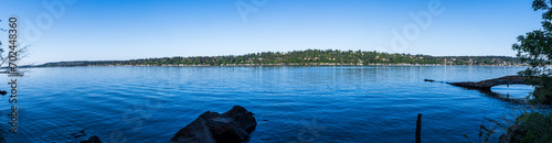 Tranquil morning, Lake Washington, Kirkland