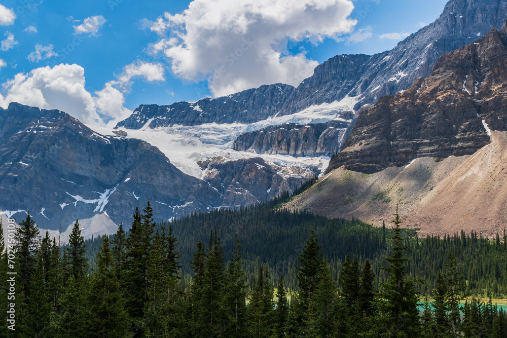 Crowsfoot Glacier, Icefields Parkway, Banff National Park