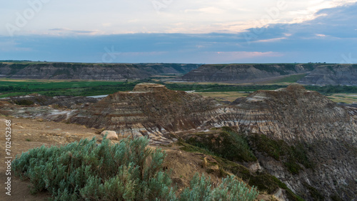 Alberta Badlands Near Drumheller, Alberta