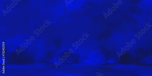 Blue sky with clouds and sun. Elegant blue background. Abstract background blue. Royal watercolor blue background. Abstract Form Blue Smoke Like Cloud Wave Effect On Black Background, Flowing