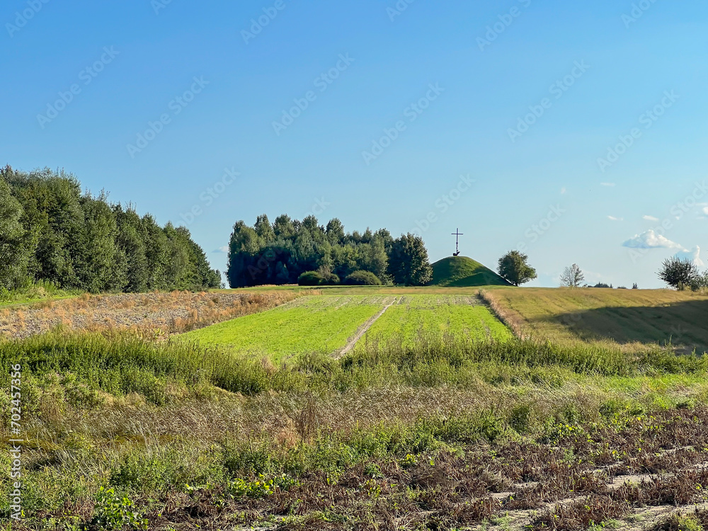 The Horodło Union Mound built by the inhabitants of Horodło on the 448th anniversary of the 
