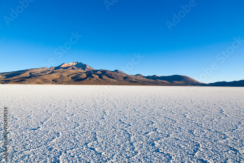 Salar de Uyuni,Cerro Tunupa view photo