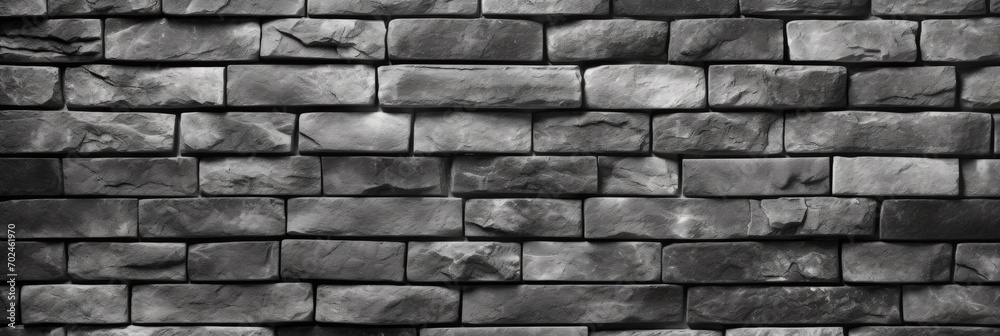 Gray brick wall texture

