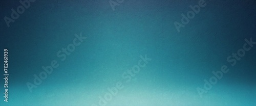 Grainy Background Wallpaper in Turquoise Navy Blue Gradient Colors