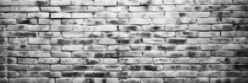 Gray brick wall texture 
