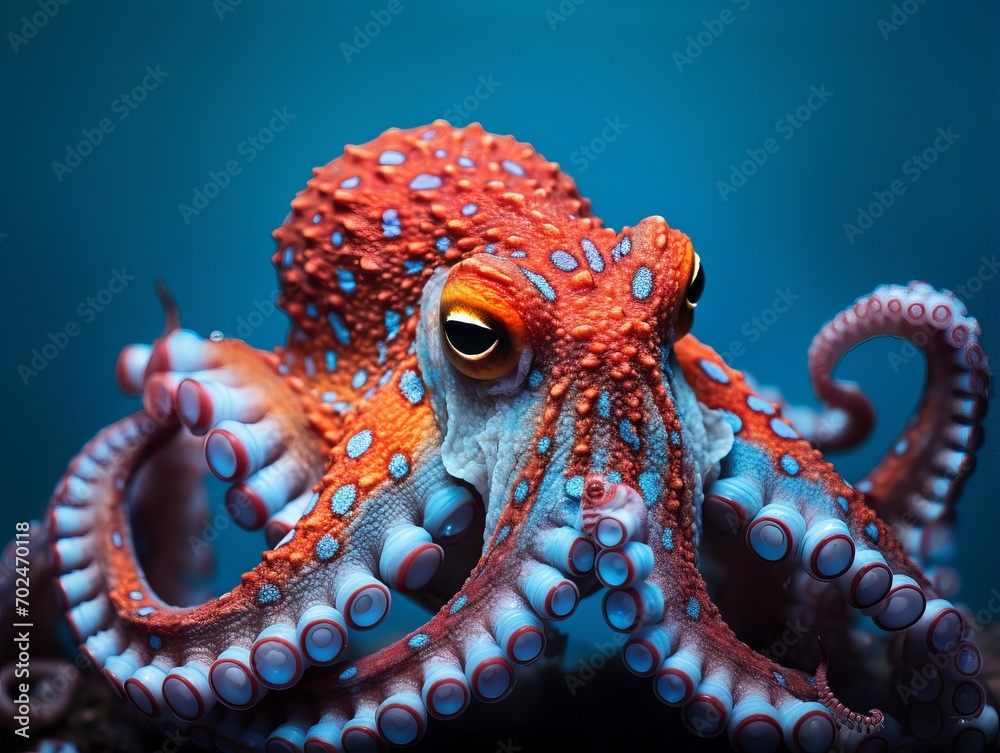 Obraz premium Octopus, Macro Photography