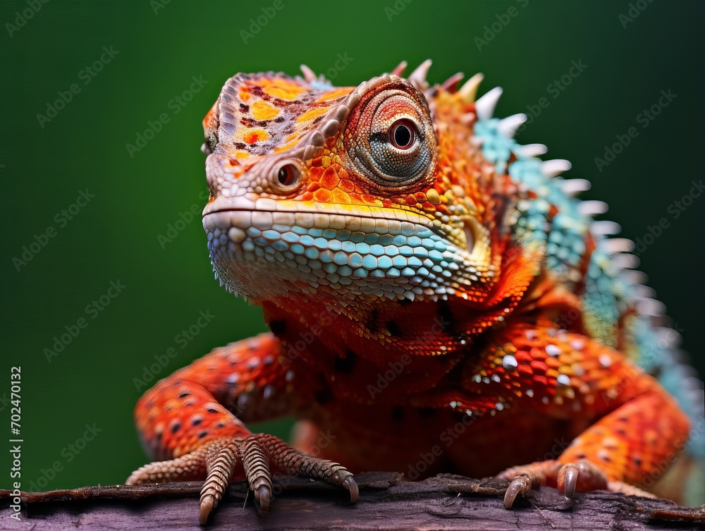 Fototapeta premium Lizard, Macro Photography