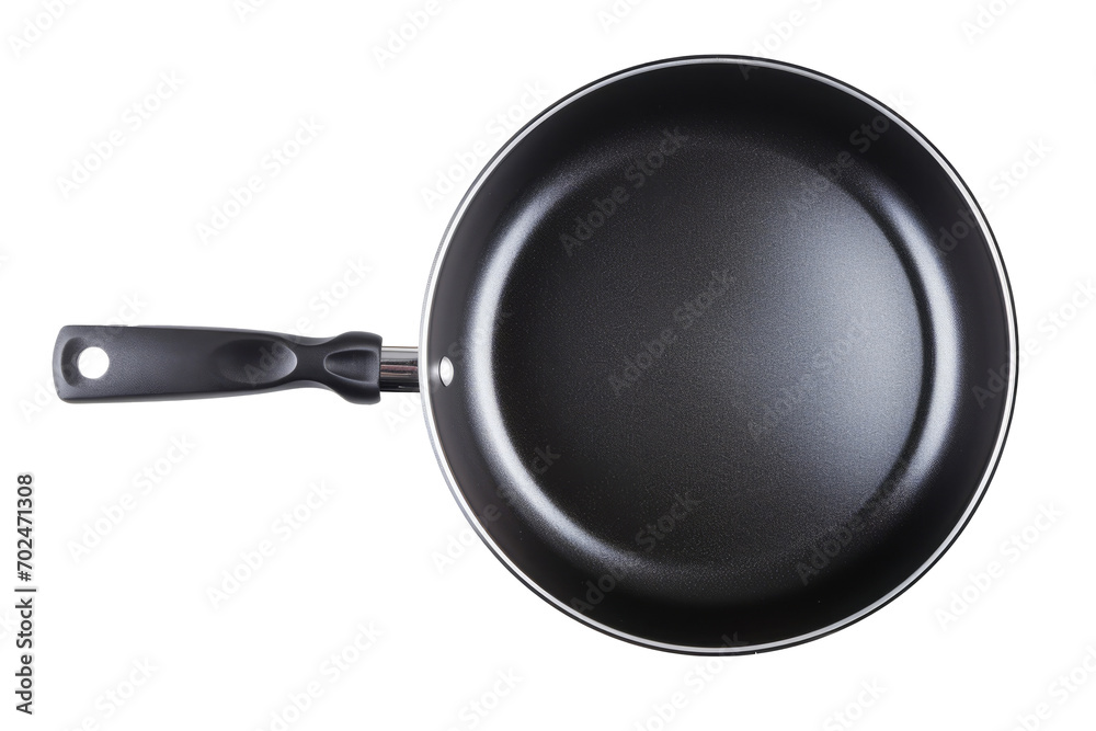Top view of a pan, cut out - stock png. Top view of a pan, cut out - stock png.