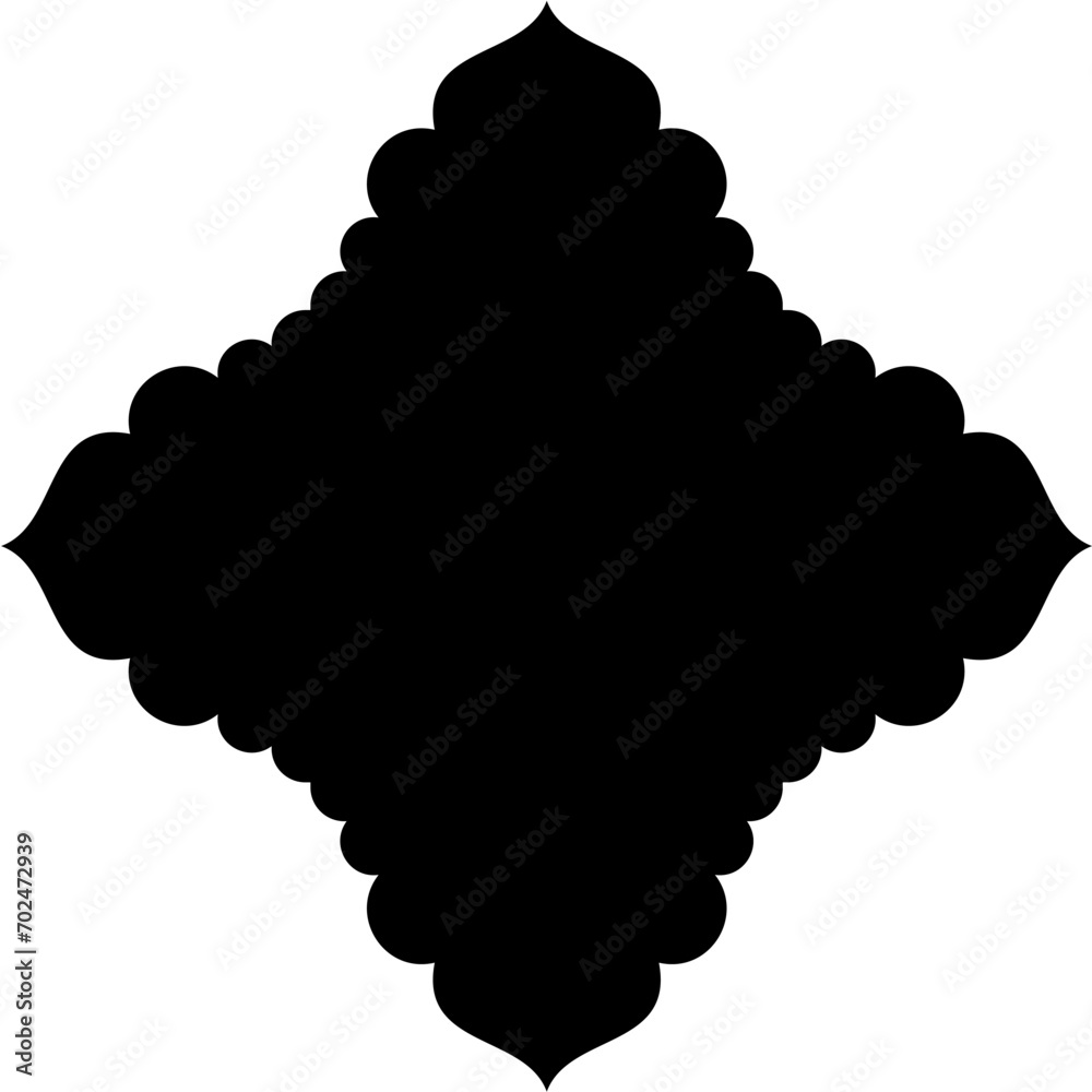 Islamic Amblem Design Glyph Black Filled silhouettes Design pictogram symbol visual illustration Islamic Amblem Design Glyph Black Filled silhouettes Design pictogram symbol visual illustration