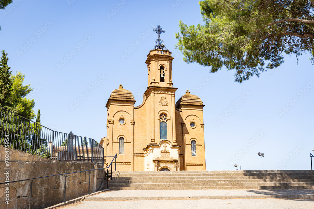 the Sanctuary-Basilica of Sant Crist de Balaguer, comarca of Noguera, Province of Lleida, Catalonia, Spain