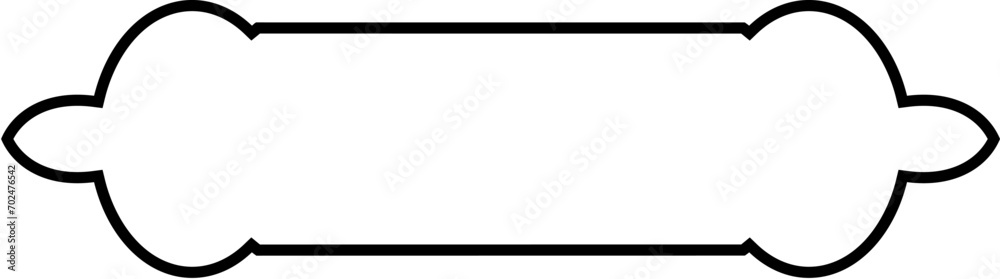 Islamic Label and Name Frame Thin Line Black stroke silhouettes Design pictogram symbol visual illustration Islamic Label and Name Frame Thin Line Black stroke silhouettes Design pictogram symbol visual illustration