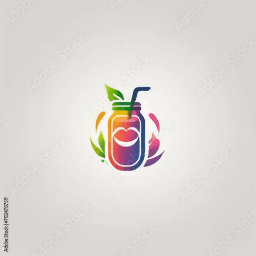 Fototapeta Naklejka Na Ścianę i Meble -  Juice Logo EPS Format Design Very Cool	