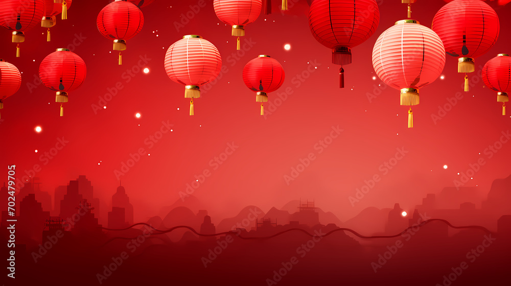 Obraz premium Holiday party background, New Year, birthday, celebration, Christmas background with blank copy space