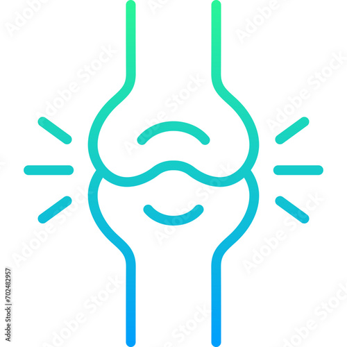 Foto green gradient icon - Arthritis